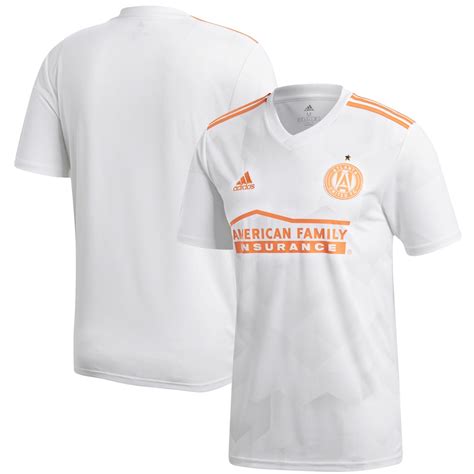 adidas atlanta united fc white 2018 king peach replica jersey|Atlanta United FC adidas Toddler 2018 King Peach .